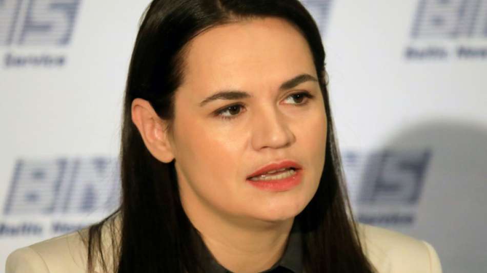 Belarussische Oppositionelle Tichanowskaja spricht per Video im EU-Parlament