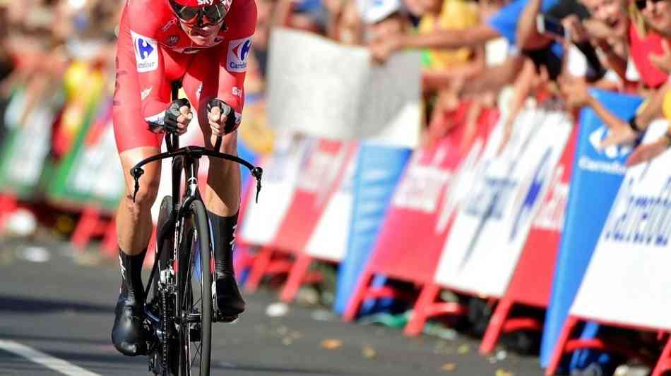 Radsport - Sieg im Zeitfahren: Froome vor erstem Vuelta-Triumph