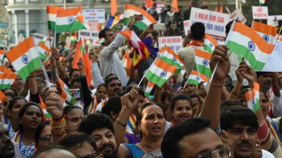 Erneut Demonstrationen für und gegen das Einbürgerungsgesetz in Indien
