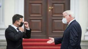 Ukrainischer Staatschef Selenskyj von Bundespr&auml;sident Steinmeier empfangen