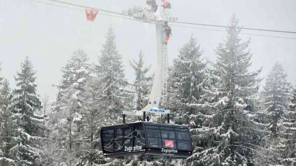Neue Rekord-Seilbahn auf den Gipfel der Zugspitze feierlich eingeweiht
