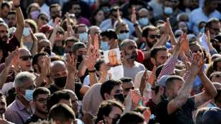 Zusammenst&ouml;&szlig;e bei Protesten gegen pal&auml;stinensische Autonomiebeh&ouml;rde in Ramallah
