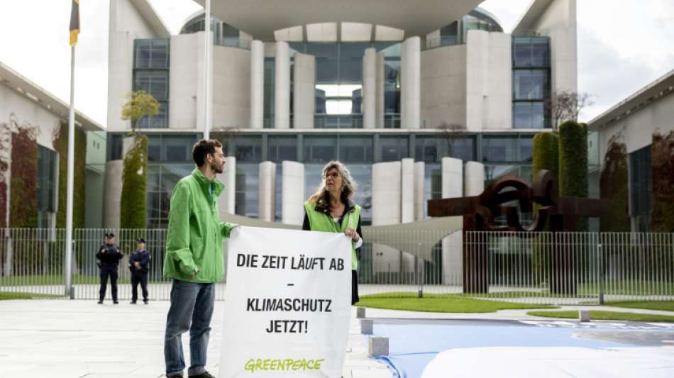 Berliner Gericht verhandelt über Greenpeace-Klimaklage gegen Bundesregierung