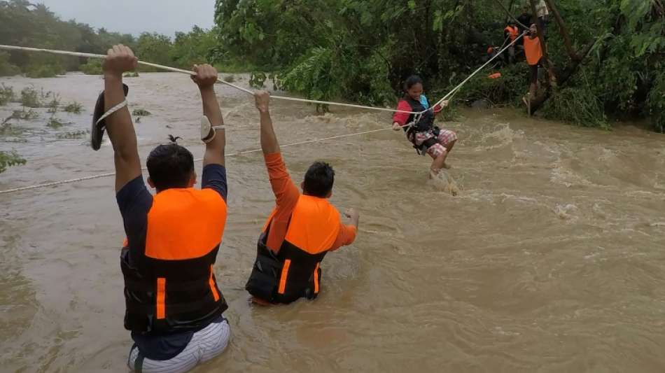 Zahl der Todesopfer nach heftigen Regenf&auml;llen auf den Philippinen steigt auf 19