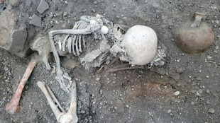 Italie: deux nouveaux squelettes exhum&eacute;s &agrave; Pomp&eacute;i