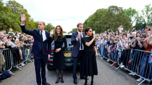William, Kate, Harry und Meghan gemeinsam vor Schloss Windsor