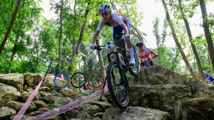 Francesa Pauline Ferrand-Pr&eacute;vot &eacute; ouro no ciclismo montain bike dos Jogos de Paris