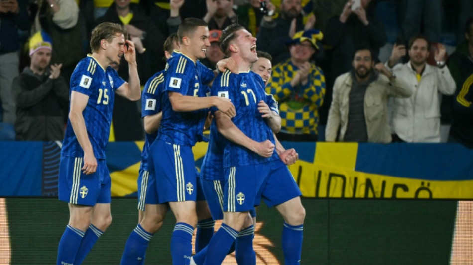  Gyokeres treble sends Sweden past Ukraine in World Cup play-offs 