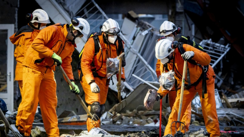 Effondrement d'un immeuble &agrave; La Haye: quatre morts et une personne retrouv&eacute;e vivante 