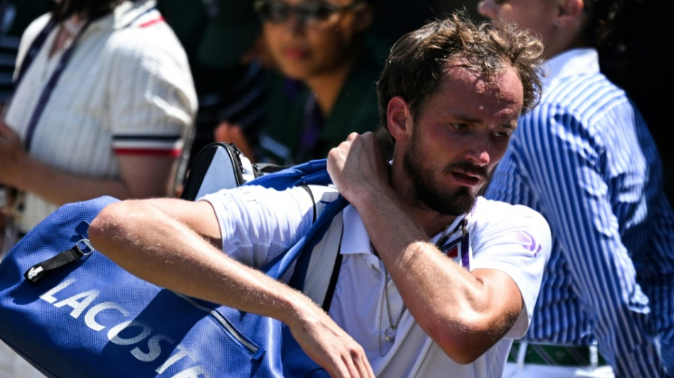 N&auml;chste Entt&auml;uschung: Wimbledon f&uuml;r Medwedew schon vorbei