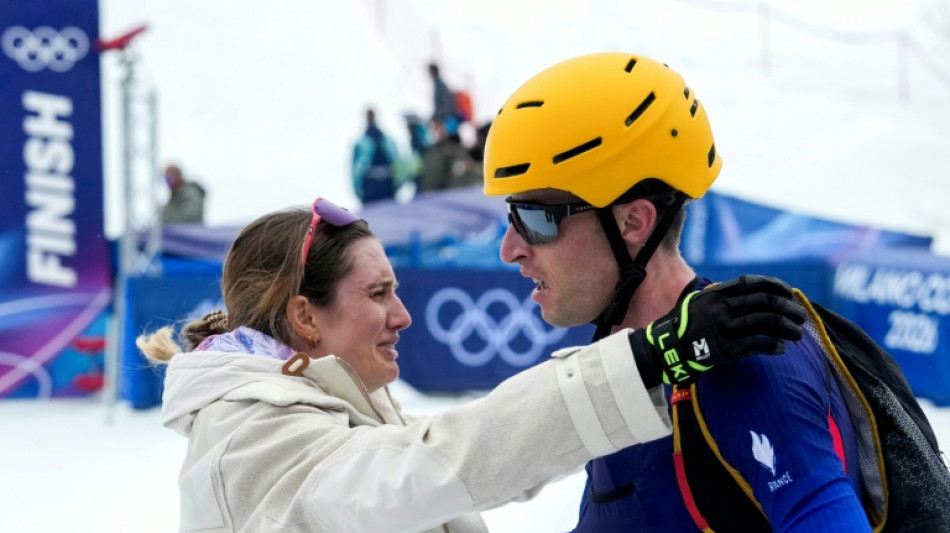 JO: les Fran&ccedil;ais Harrop et Anselmet champions olympiques du relais mixte en ski-alpinisme
