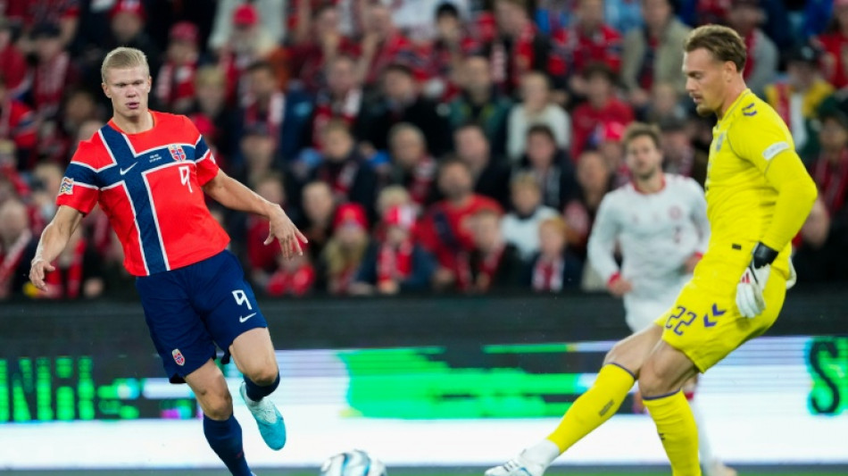  Com 2 de Haaland, Noruega vence Dinamarca (3-2) na Liga das Na&ccedil;&otilde;es 