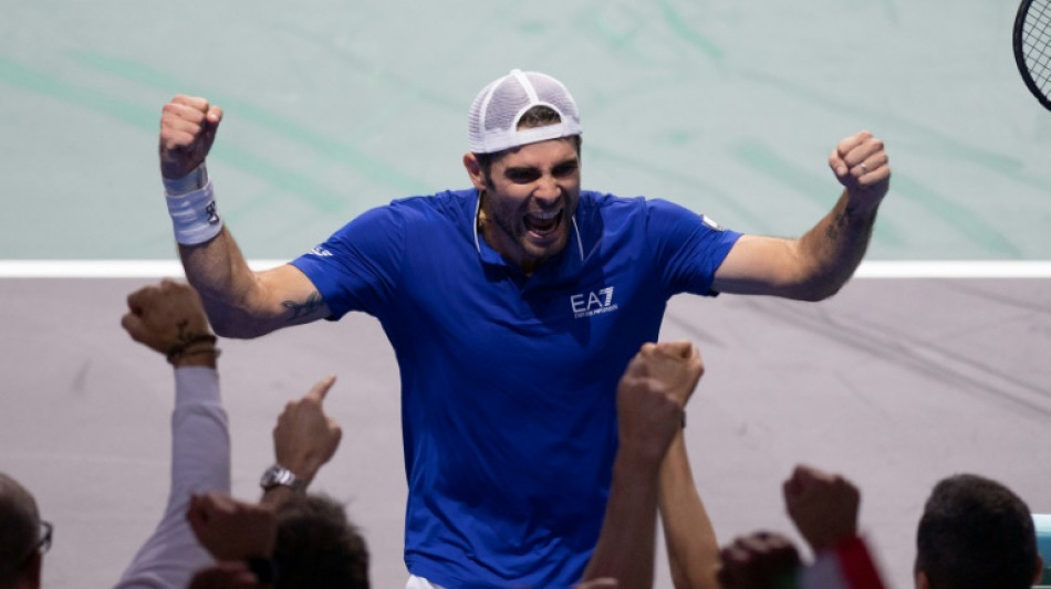 Italy take doubles to edge USA in Davis Cup quarter-final
