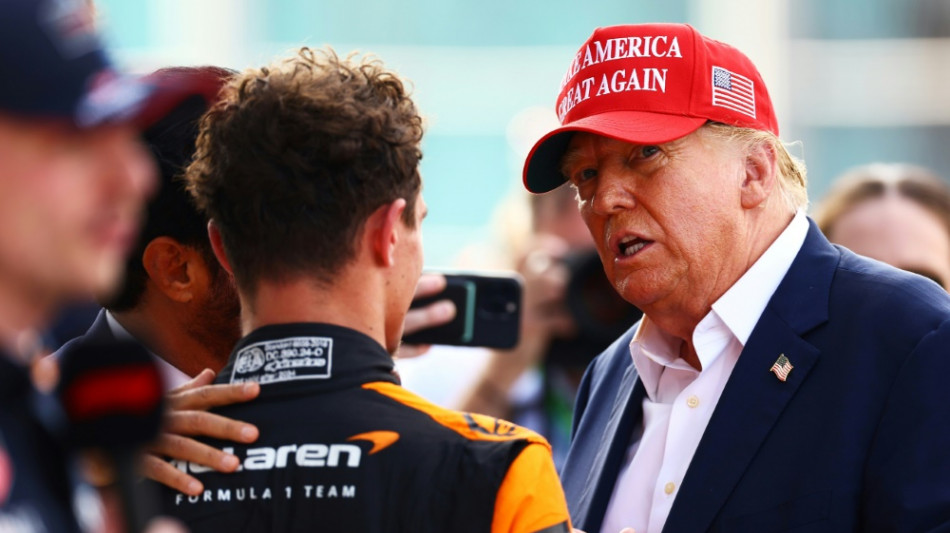 Ex-Pr&auml;sident Trump begl&uuml;ckw&uuml;nscht Norris in Miami