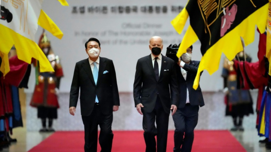 Biden und Yoon deuten zusätzliche Manöver wegen "Bedrohung" durch Nordkorea an
