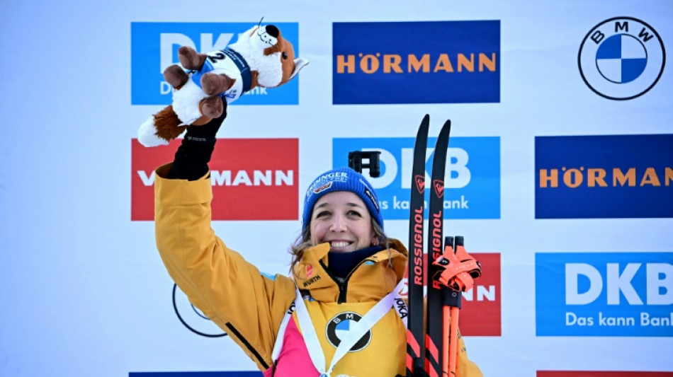 Biathlon: Preuss reprend le large &agrave; Ruhpolding, premier podium pour Richard
