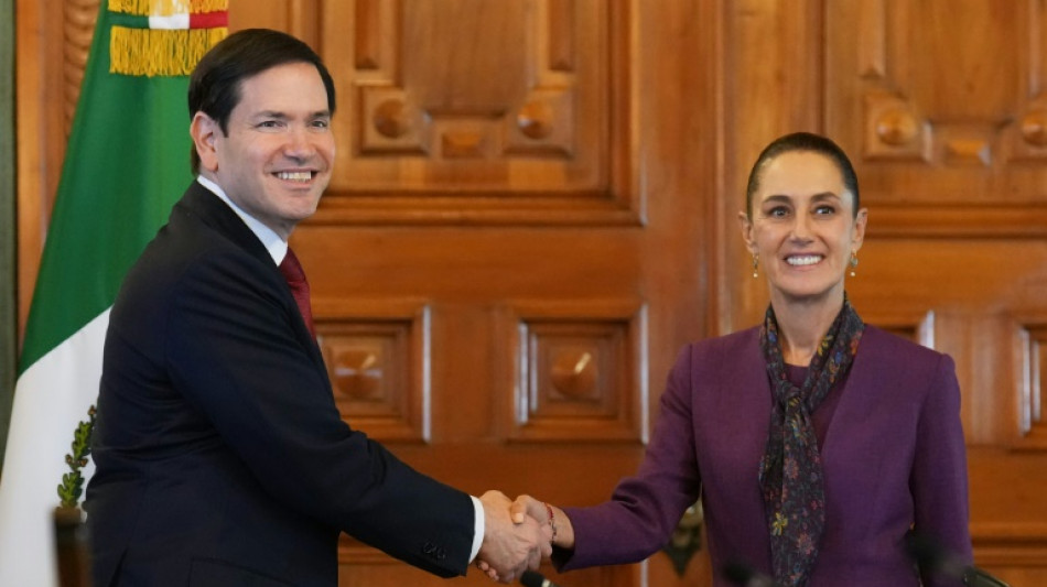 Rubio se reúne com presidente do México após escalada dos EUA contra cartéis