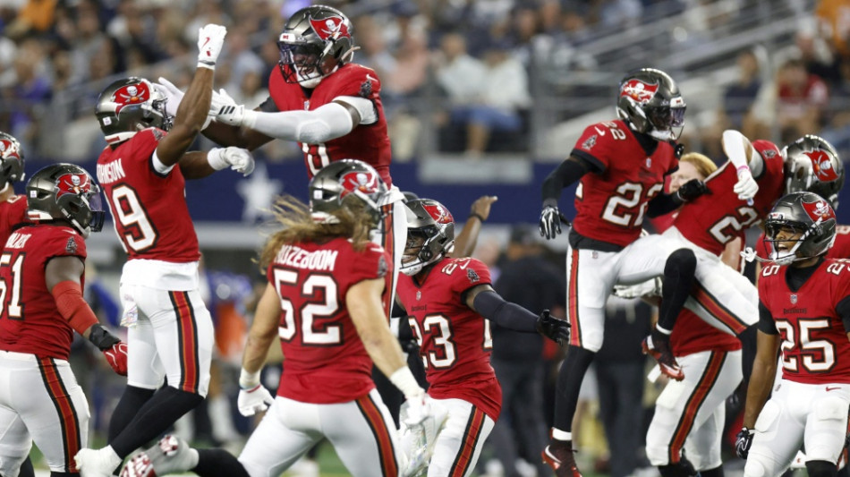  NFL: Buccaneers feiern ersten Saisonsieg 