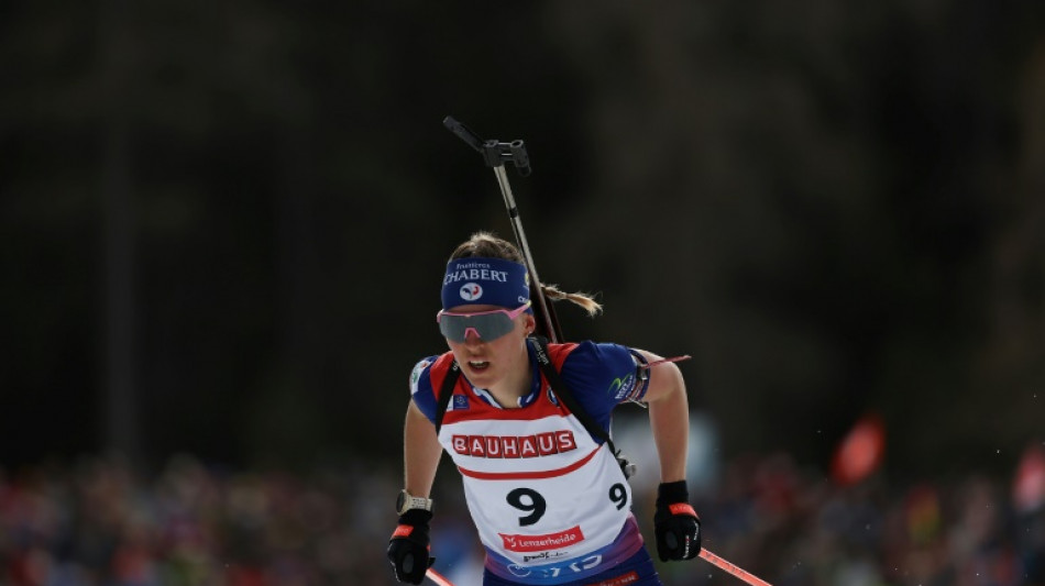 Mondiaux de biathlon: record fran&ccedil;ais de m&eacute;dailles &eacute;gal&eacute; gr&acirc;ce &agrave; l'argent de Michelon