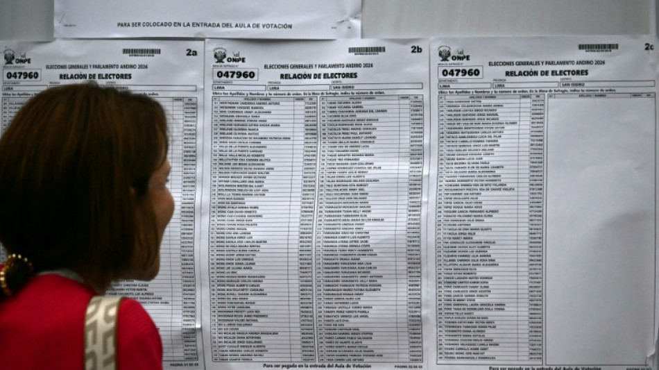  Polls open as Peru picks ninth president in a decade 