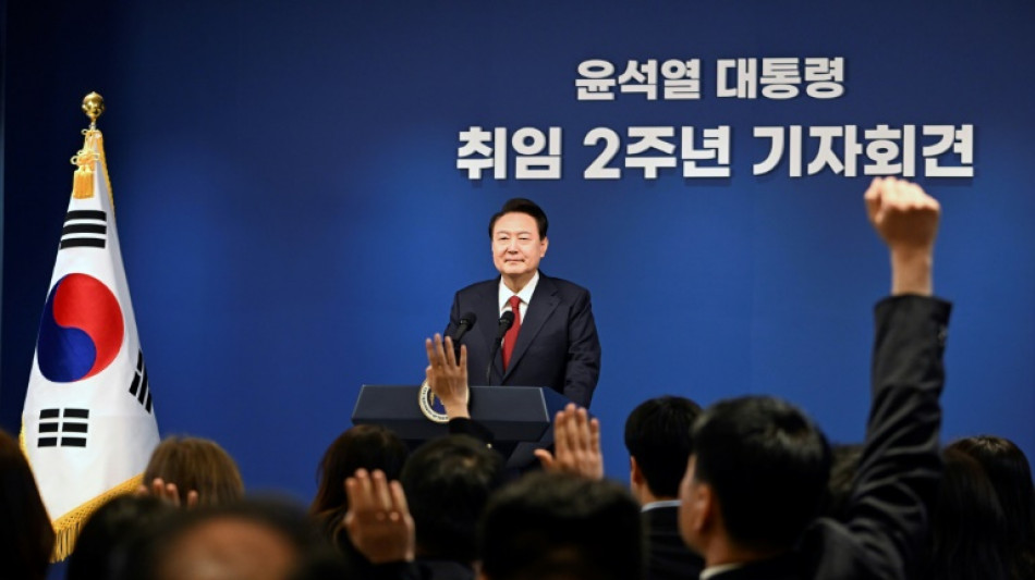 S. Korea president admits 'shortcomings' in rare address 