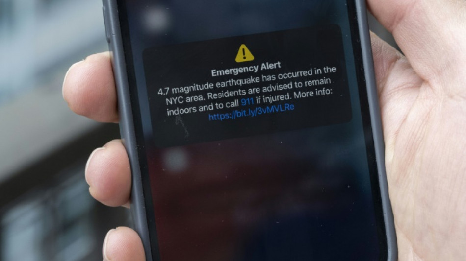 "Je vais bien": New York tremble (l&eacute;g&egrave;rement) apr&egrave;s un s&eacute;isme et sa r&eacute;plique