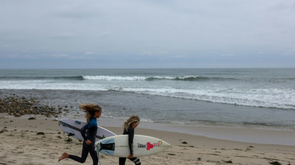 Olympic surfing venue battling erosion threat