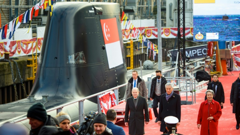 Scholz warnt bei U-Boot-Taufe in Kiel vor Gefahr der "Deglobalisierung"
