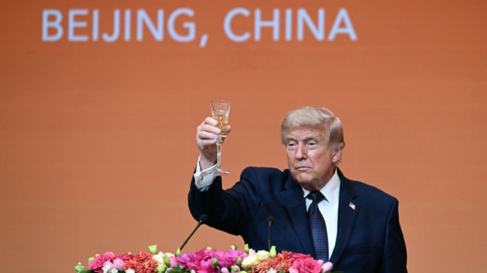  Trump l&auml;dt Xi und seine Frau ins Wei&szlig;e Haus ein 