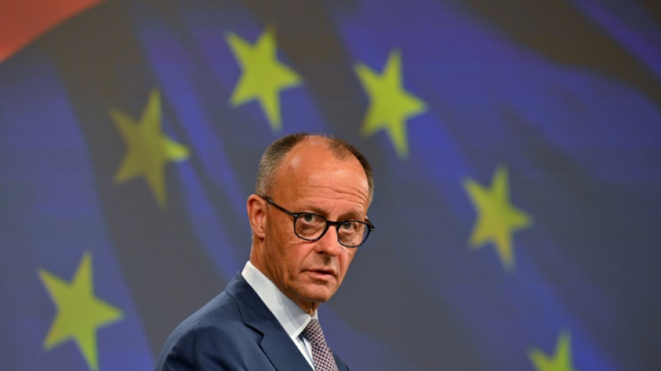 "A la maison": Merz promet le retour d'une Allemagne active en Europe