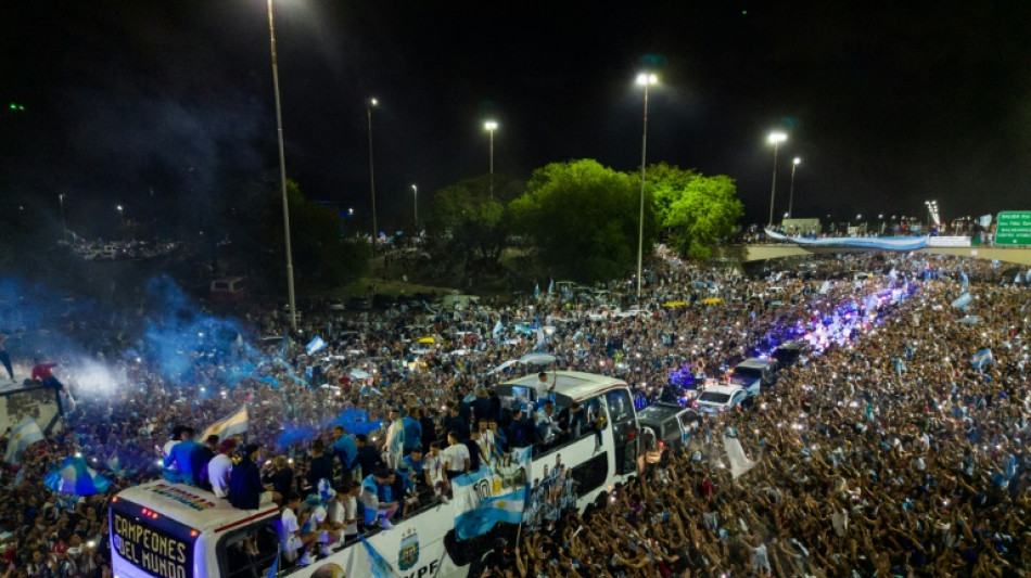 Argentine: autour de ses tri-campeones, Buenos Aires est une f&ecirc;te d&eacute;mesur&eacute;e