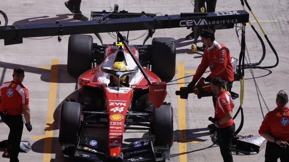  F1: Madrid; Ferrari Hamilton si ritira dopo sette giri 