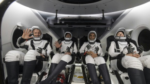 Cuatro astronautas regresan a Tierra en una cápsula espacial de SpaceX