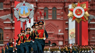 Último ensayo antes del desfile militar del 9 de mayo en Rusia