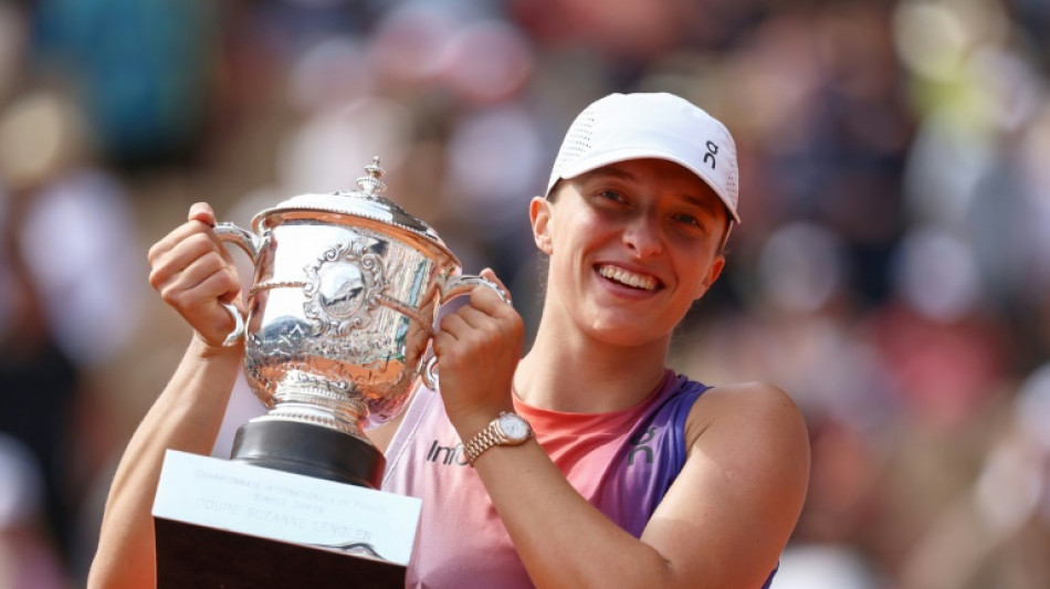 Campe&atilde; de Roland Garros, Swiatek se isola ainda mais no topo do ranking da WTA