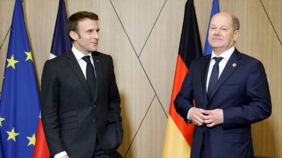 Macron et Scholz tentent d'afficher l'unit&eacute; franco-allemande retrouv&eacute;e