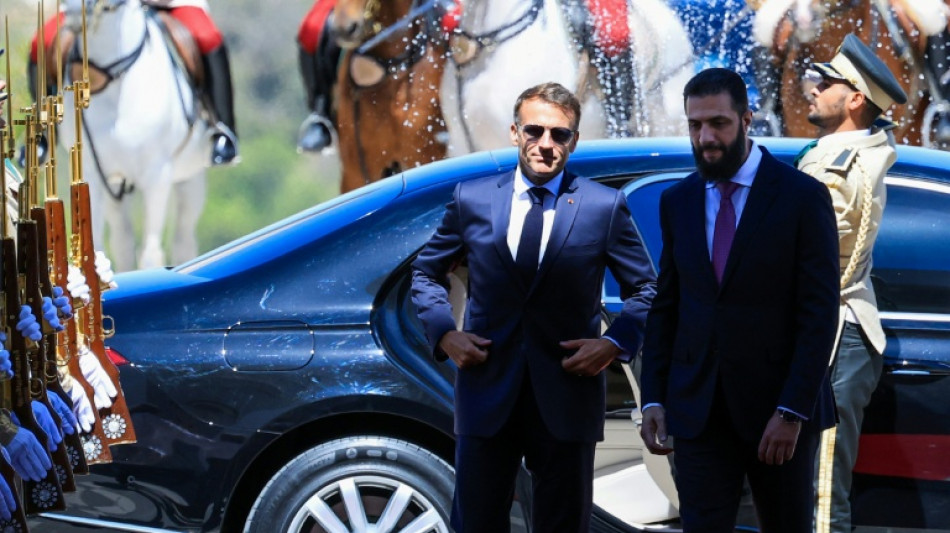 Attentats &agrave; la bombe &agrave; Damas en pleine visite de Macron, 18 bless&eacute;s
