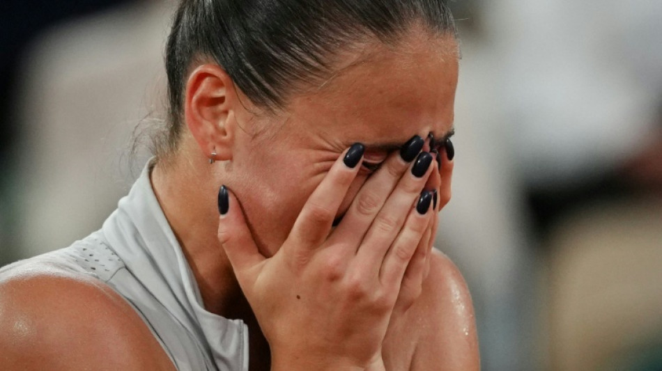 Roland-Garros: Kostyuk, des larmes et un dernier carr&eacute; pour l'Ukraine