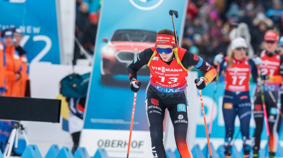 Frauen-Staffel in Oberhof nur F&uuml;nfter
