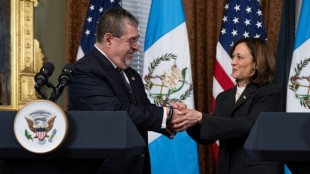 "Lo apoyamos", dice Kamala Harris al presidente de Guatemala en la Casa Blanca