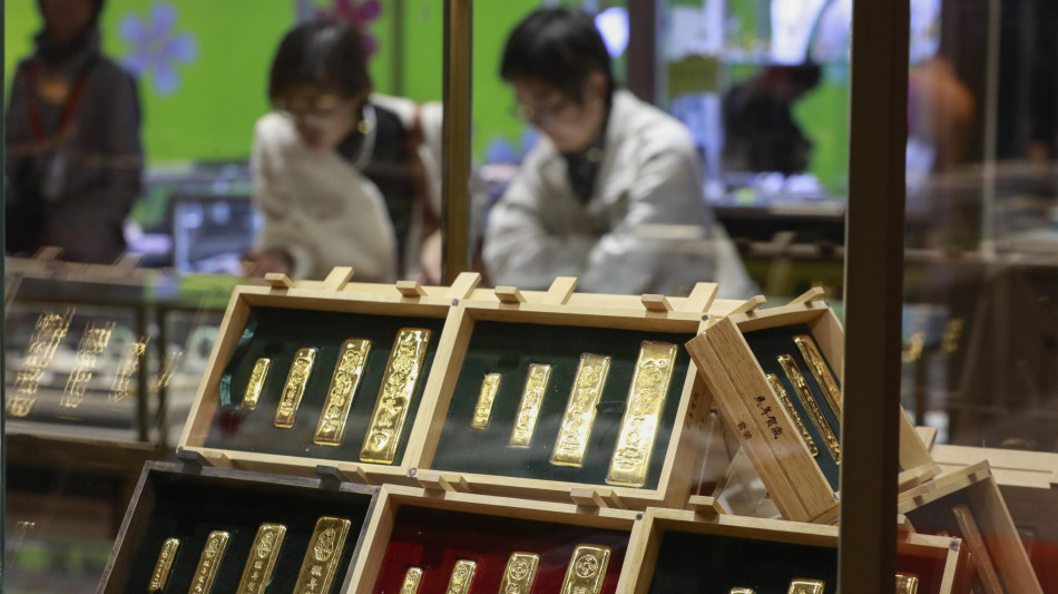  L'oro avanza, a 4.034,58 dollari l'oncia (+0,12%) 