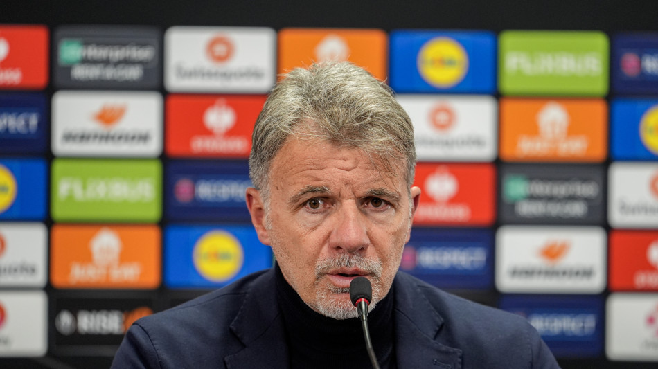 Europa League: Baroni, al ritorno sarà un'altra partita