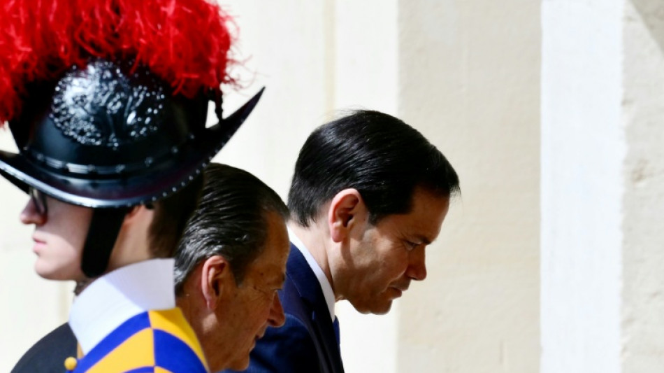  EUA ressalta 's&oacute;lidos' v&iacute;nculos com Vaticano ap&oacute;s reuni&atilde;o 'amistosa' de Rubio com o papa 