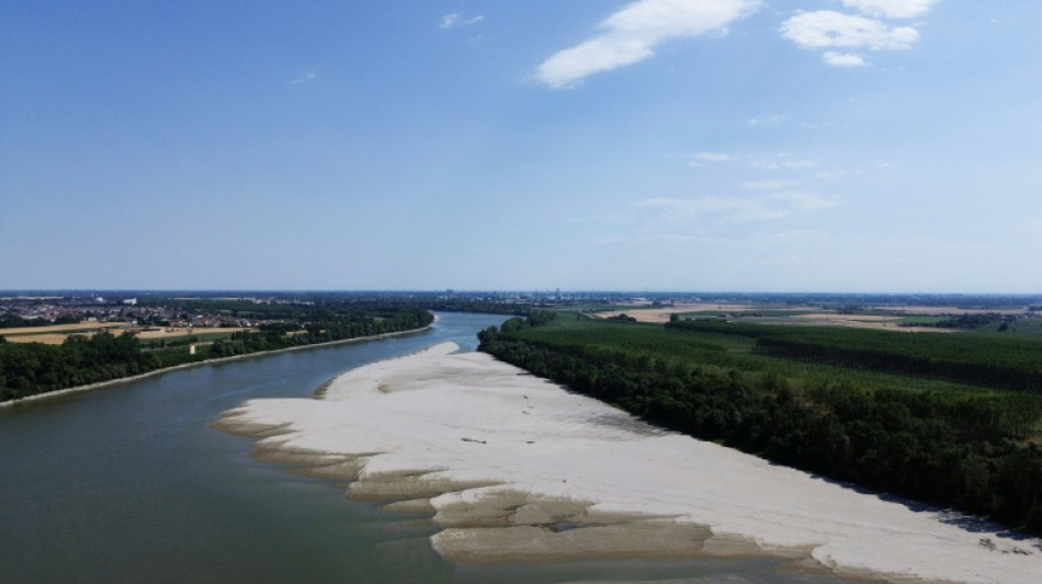 Dans le nord de l&rsquo;Italie, le niveau trop bas du P&ocirc; inqui&egrave;te