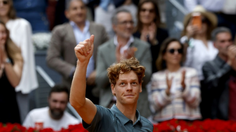  Sinner se pasea ante Zverev para ser campe&oacute;n por primera vez en Madrid 