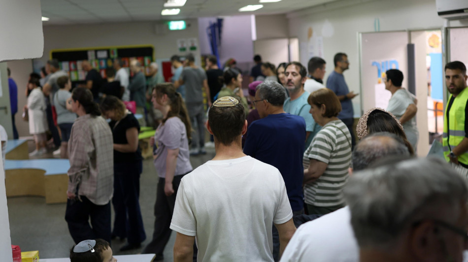  Israele, affluenza alle 20 al 74,3% 
