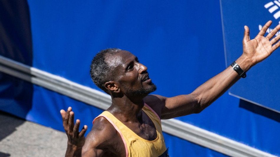 &Auml;thiopier Lemma gewinnt Boston-Marathon