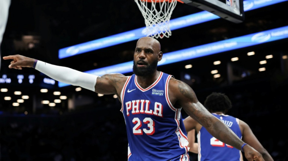  Einstand f&uuml;r die 76ers: James erzielt zehn Punkte 