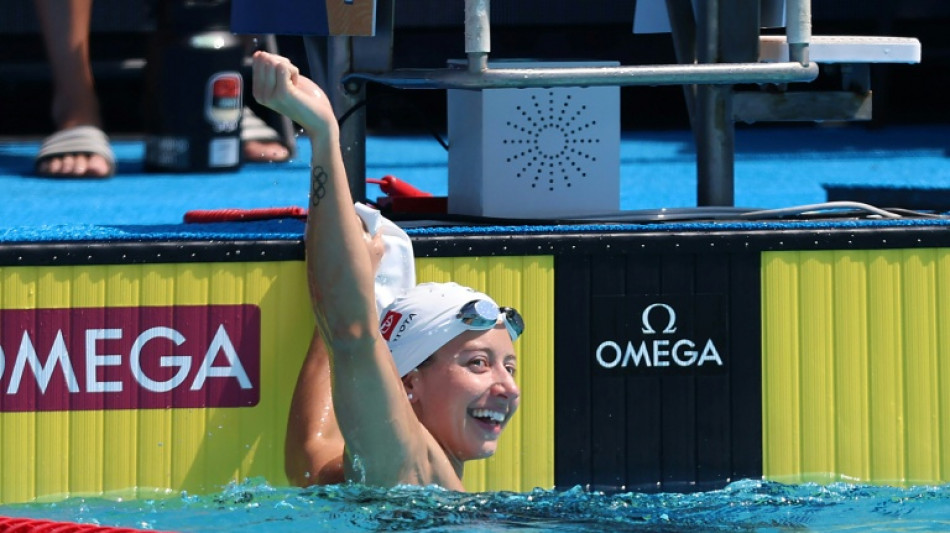  Douglass breaks 50m free world record again to claim Pan Pacs gold 