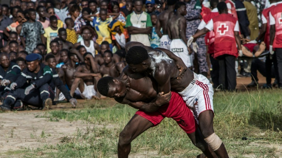  Wrestling to become a man in Togo's ancestral rite of passage 